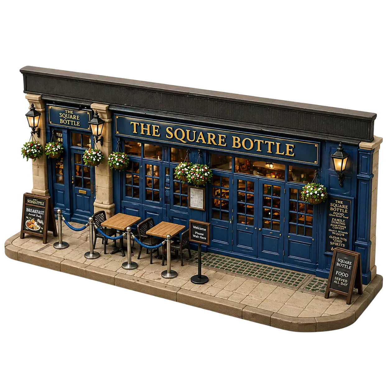 The Square Bottle - JD Wetherspoon